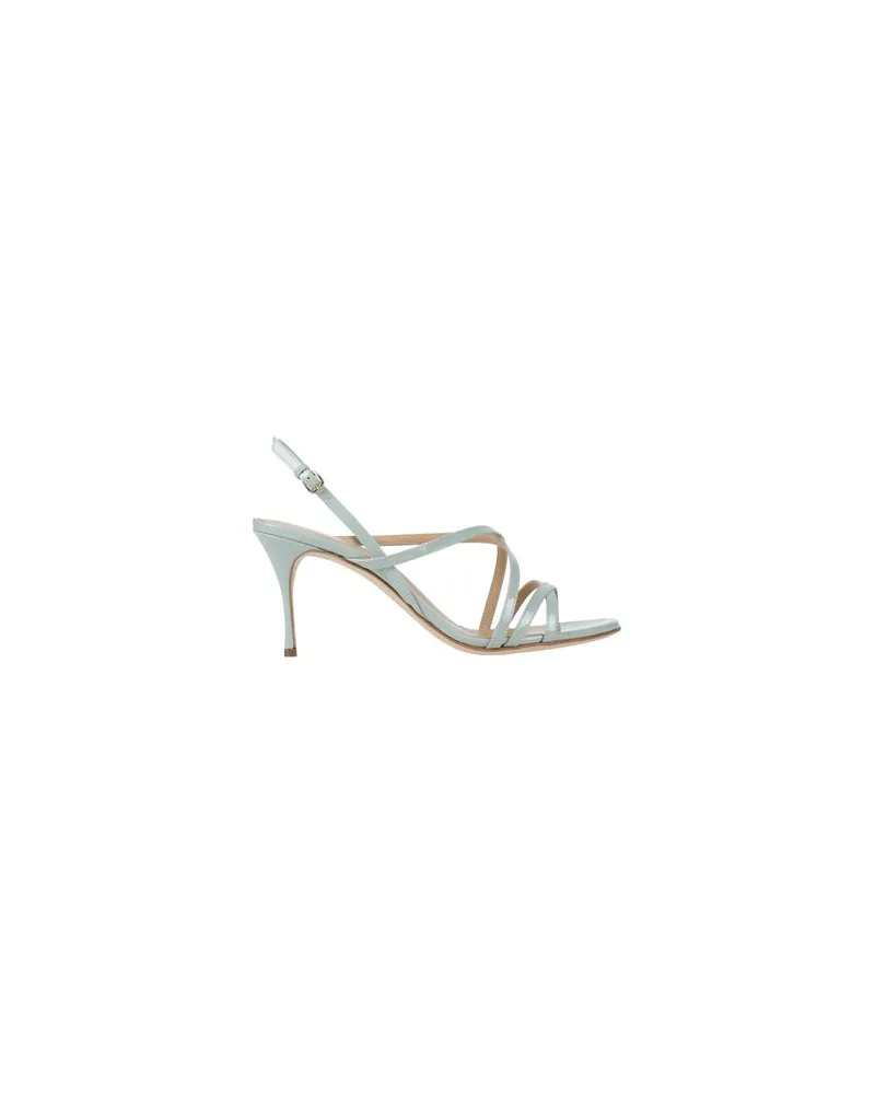 Sergio Rossi SCHUHE - Sandalenauf YOOX.COM Himmelblau