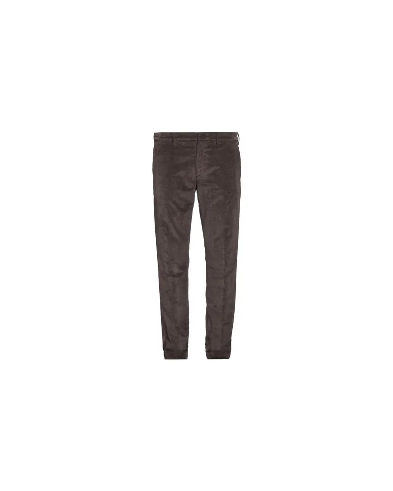 Re-HasH HOSEN & RÖCKE - Hosenauf YOOX.COM Dunkelbraun