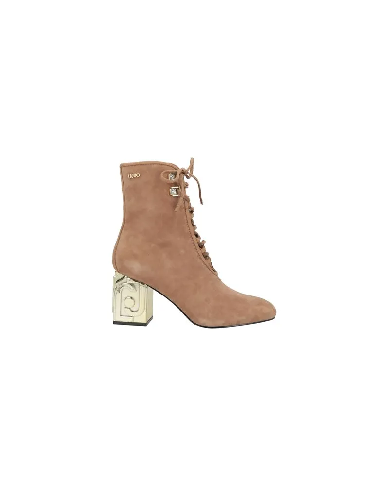 Liu Jo SCHUHE - Stiefelettenauf YOOX.COM Sand