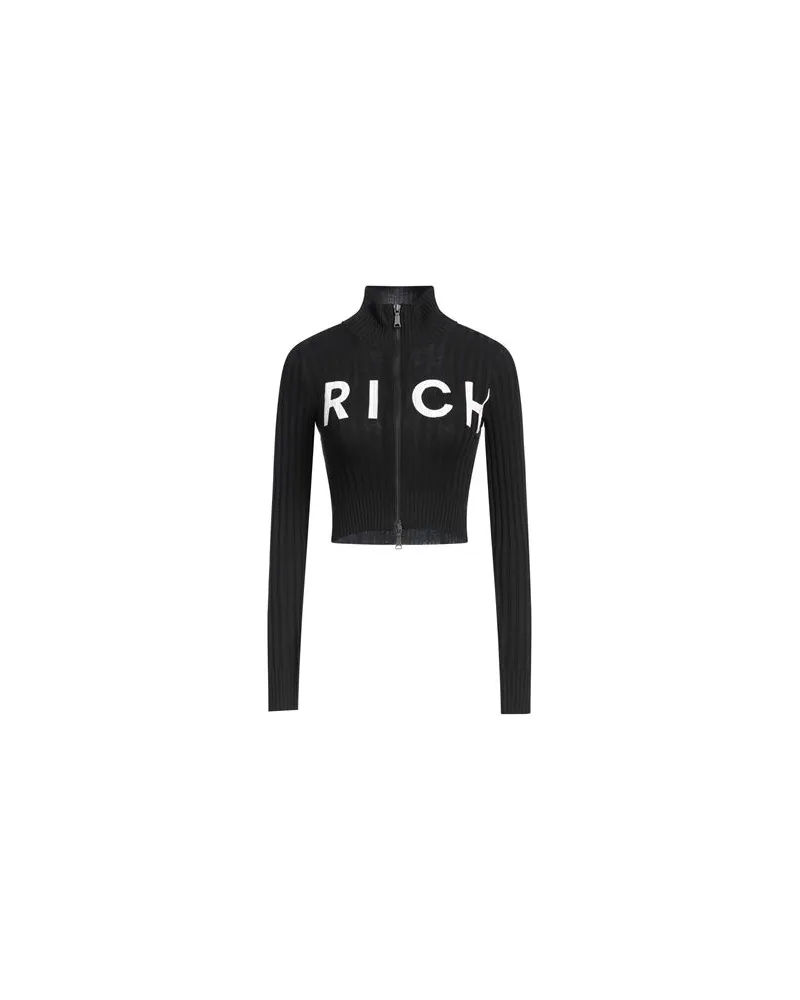 Richmond STRICKWAREN - Strickjackenauf YOOX.COM Schwarz