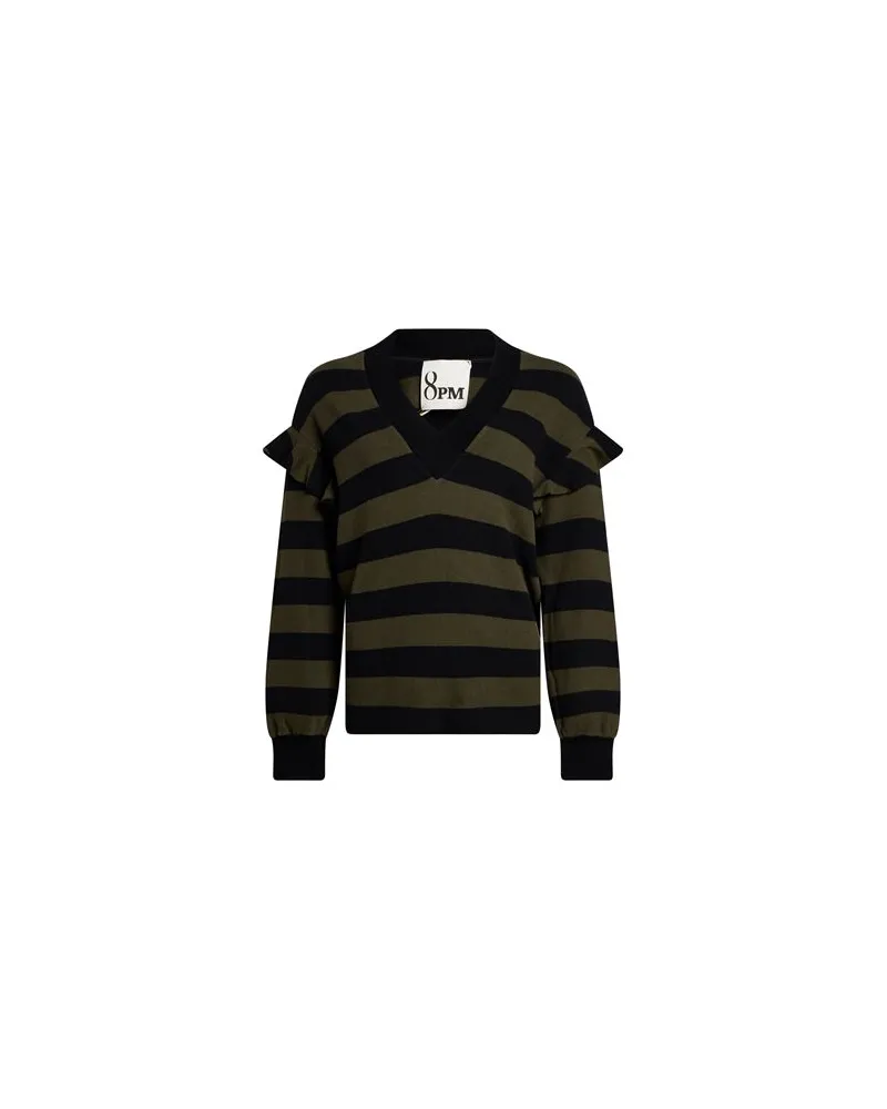 8PM STRICKWAREN - Pulloverauf YOOX.COM Militärgrün