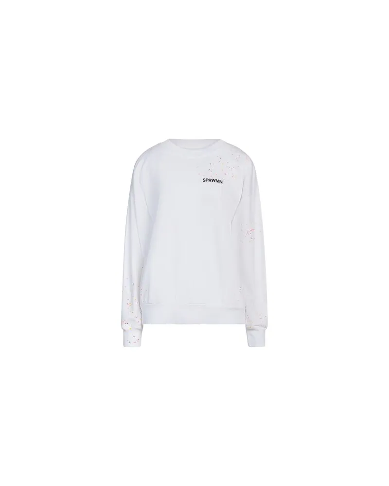 SPRWMN TOPS - Sweatshirtsauf YOOX.COM Weiß
