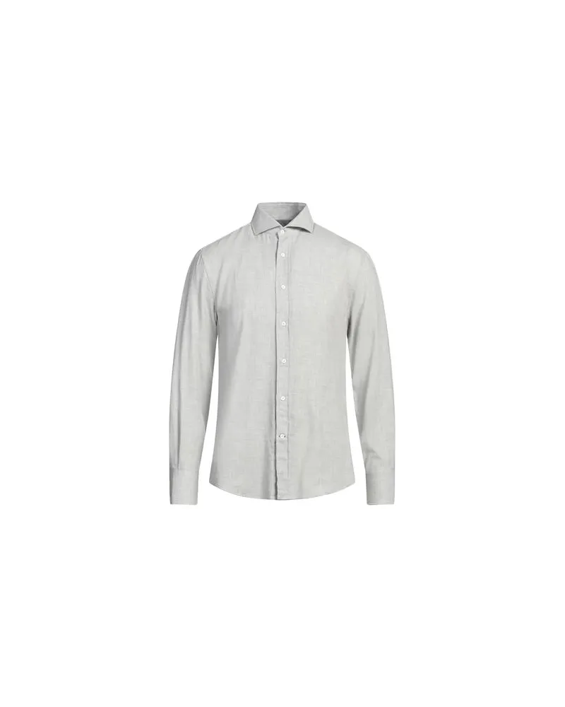 Brunello Cucinelli TOPS - Hemdenauf YOOX.COM Hellgrau