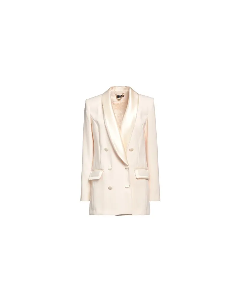 Elisabetta Franchi ANZÜGE und CO-ORDS - Blazersauf YOOX.COM Cremeweiß