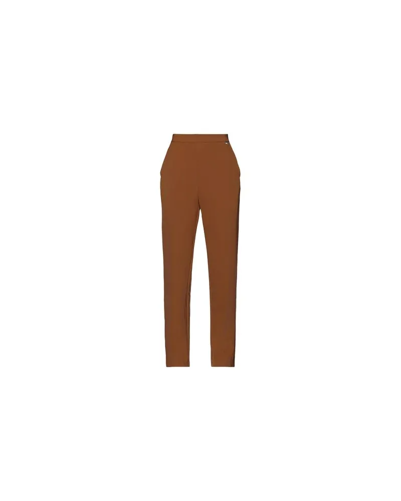My Twin Twinset HOSEN & RÖCKE - Hosenauf YOOX.COM Braun