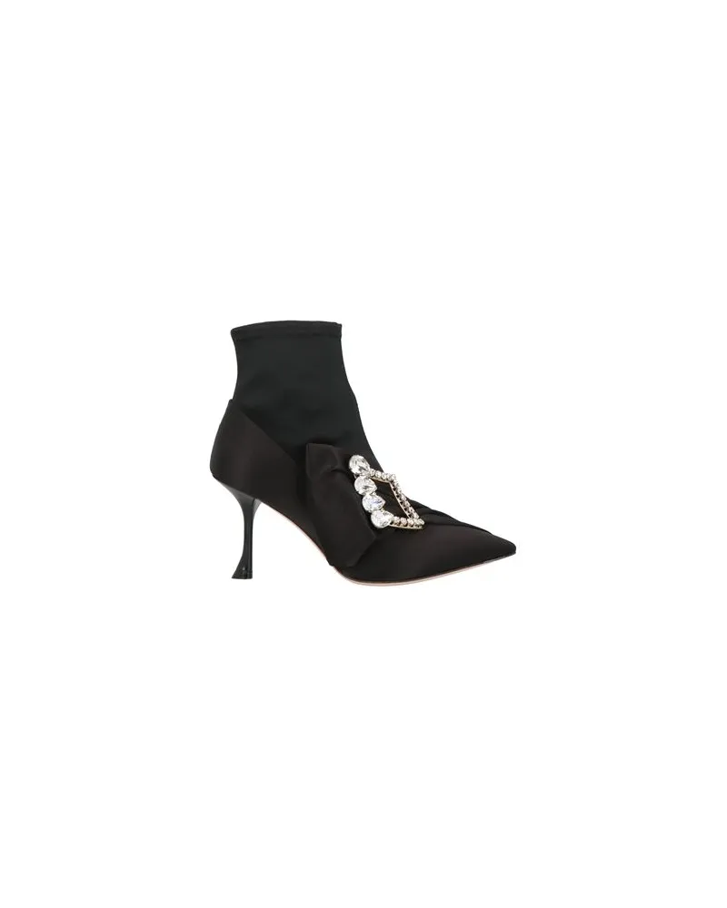 Roger Vivier SCHUHE - Stiefelettenauf YOOX.COM Schwarz