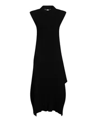 Stella McCartney Midi-Kleid Schwarz