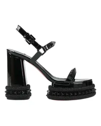 Christian Louboutin Sandale Schwarz