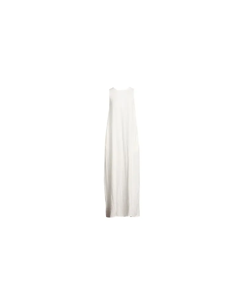 Icona By Kaos KLEIDER - Maxi-Kleiderauf YOOX.COM Elfenbein