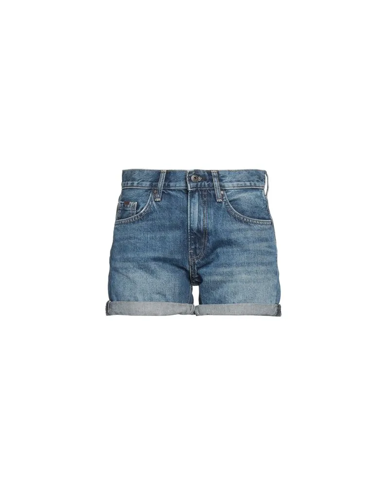 Pepe Jeans HOSEN & RÖCKE - Jeansshortsauf YOOX.COM Blau