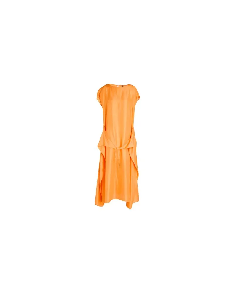 Pier Antonio Gaspari KLEIDER - Maxi-Kleiderauf YOOX.COM Orange