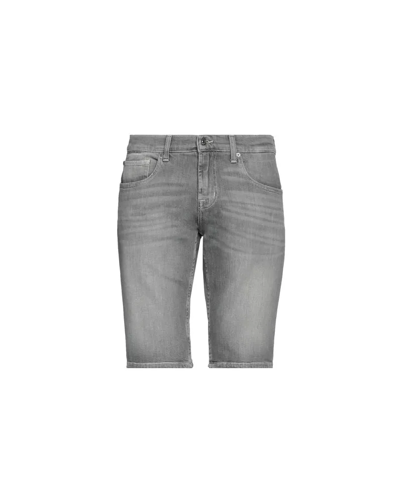 7 for all mankind HOSEN & RÖCKE - Jeansshortsauf YOOX.COM Grau