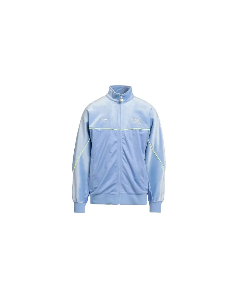 Li Ning TOPS - Sweatshirtsauf YOOX.COM Hellblau