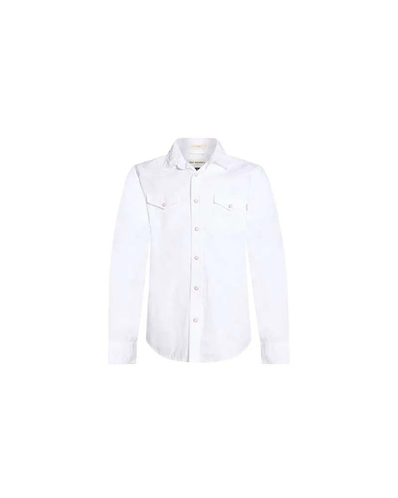 Roy Roger's TOPS - Hemdenauf YOOX.COM Weiß