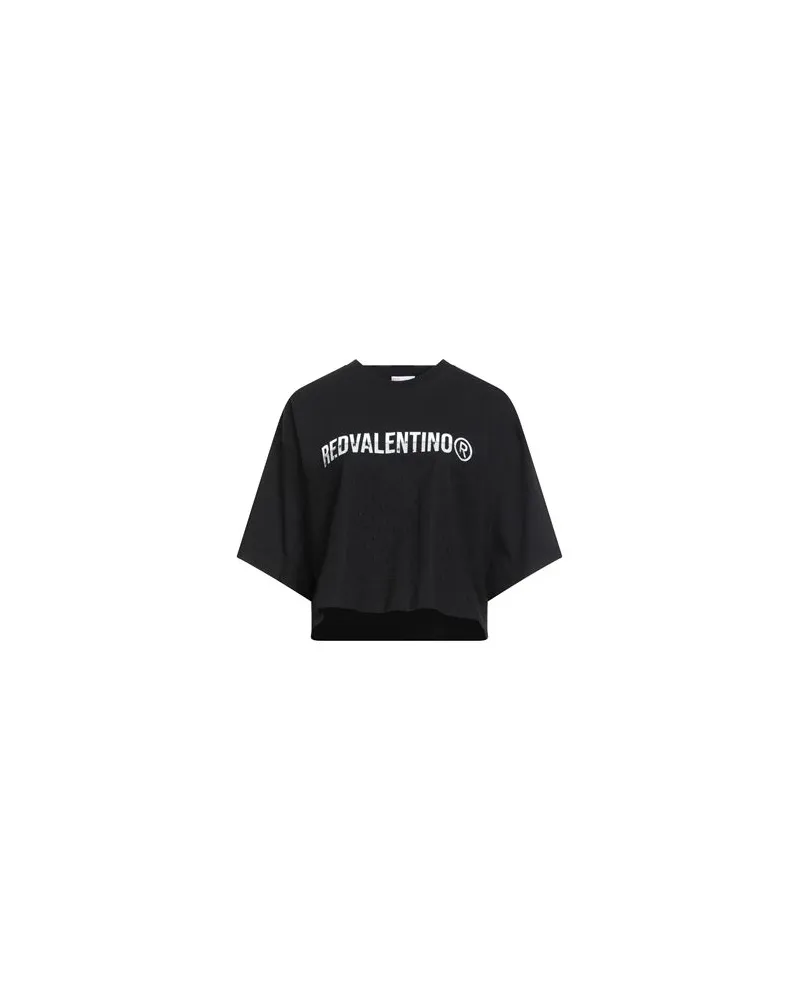 RED Valentino TOPS - T-shirtsauf YOOX.COM Schwarz