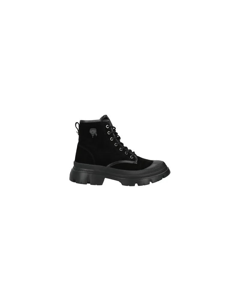 Karl Lagerfeld TREKKA - SCHUHE - Stiefelettenauf YOOX.COM Schwarz