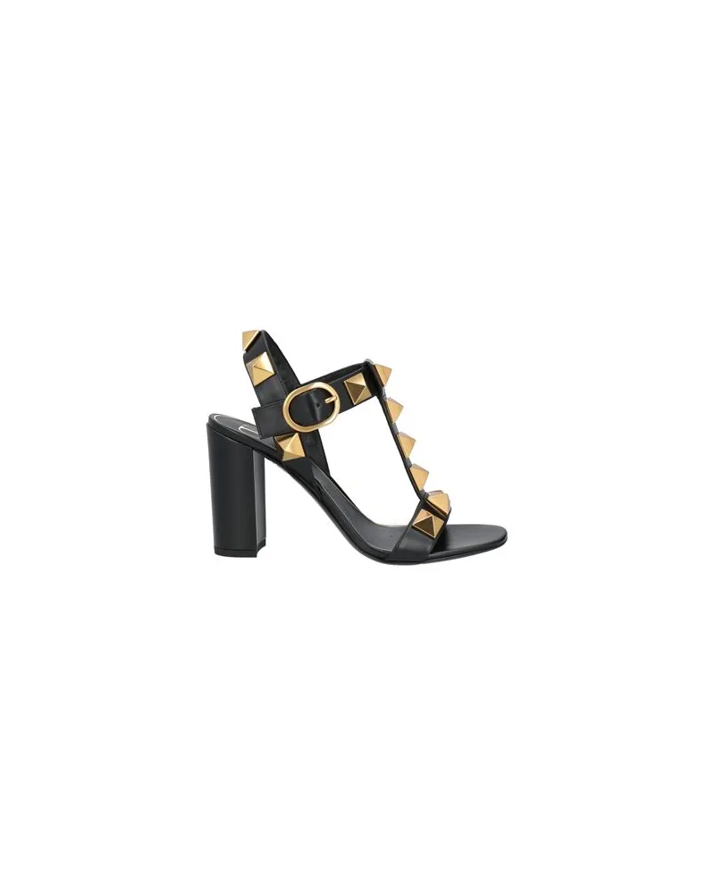 Valentino Garavani SCHUHE - Sandalenauf YOOX.COM Schwarz