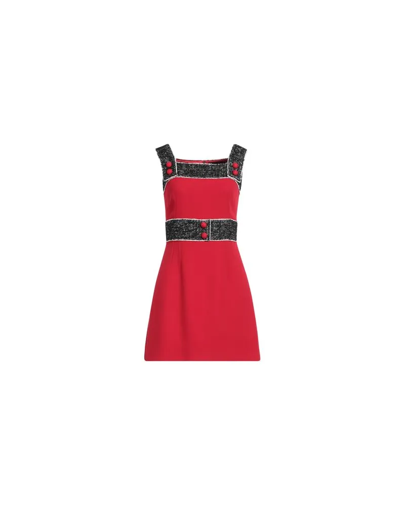 Dolce & Gabbana KLEIDER - Mini-Kleiderauf YOOX.COM Rot