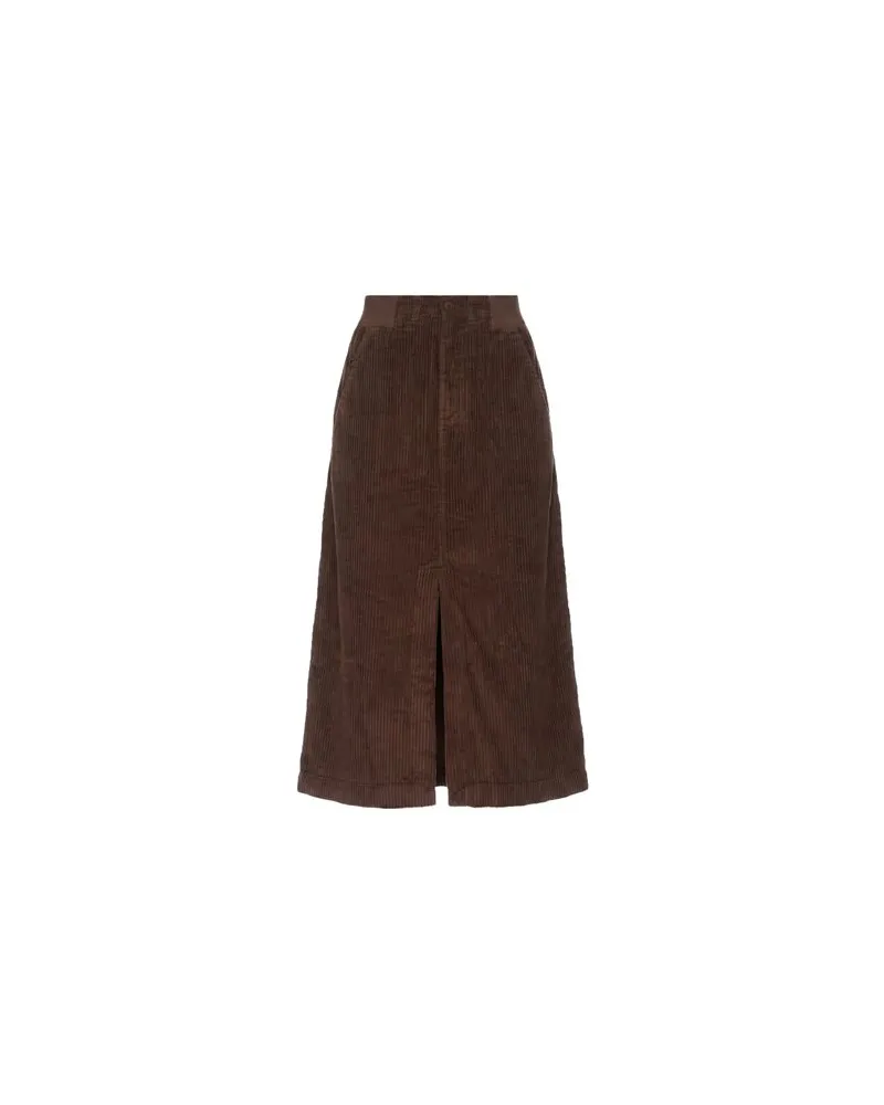 European Culture HOSEN & RÖCKE - Midi-Röckeauf YOOX.COM Braun
