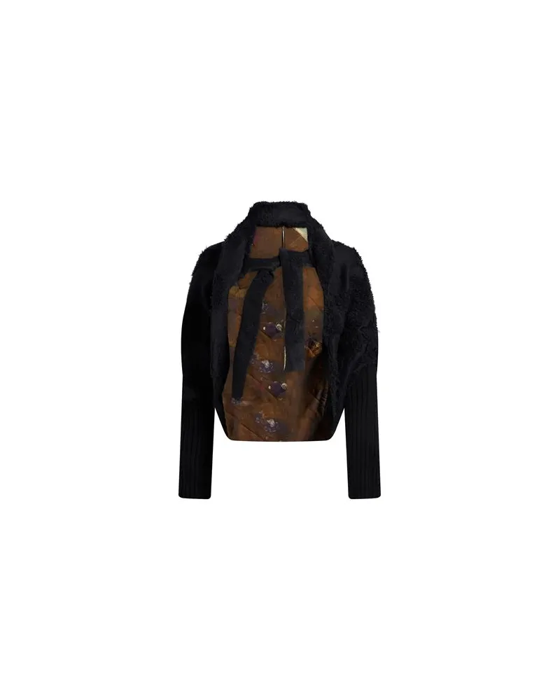 Masnada STRICKWAREN - Strickjackenauf YOOX.COM Schwarz