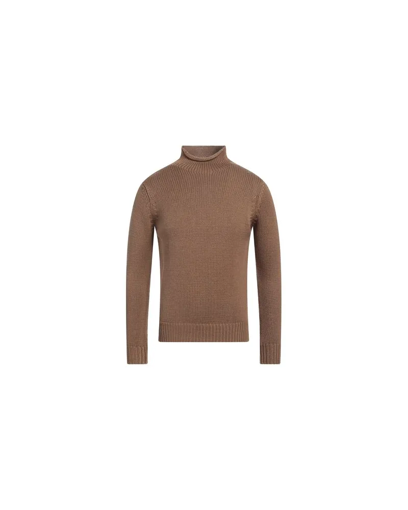 Giampaolo Viozzi STRICKWAREN - Rollkragenpulloverauf YOOX.COM Kamel