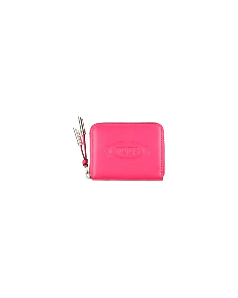 TOD'S Kleinlederwaren - Brieftaschenauf YOOX.COM Magenta