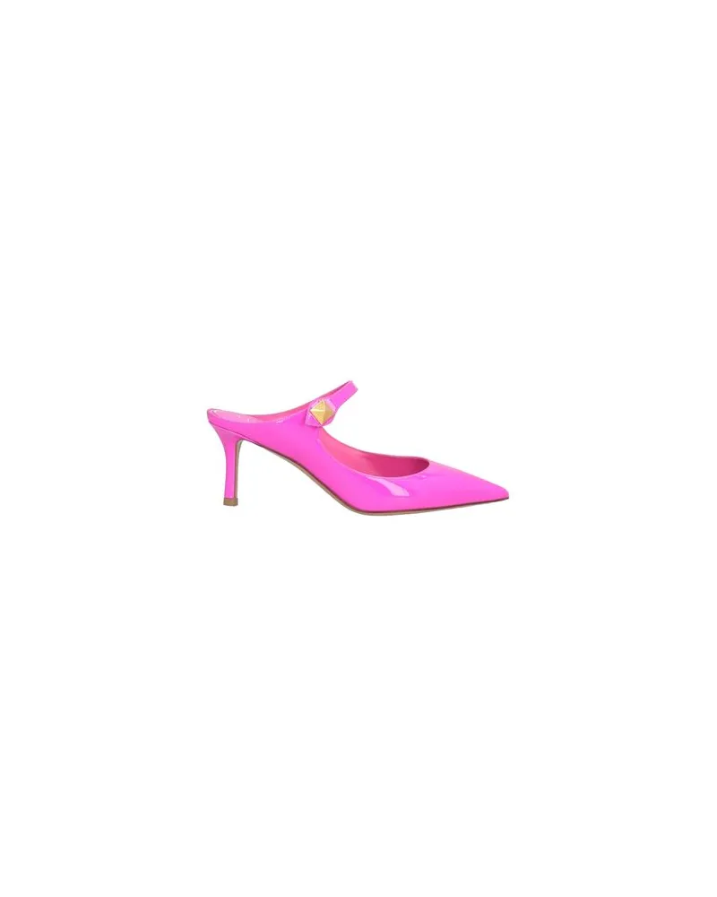 Valentino Garavani SCHUHE - Mules & Clogsauf YOOX.COM Fuchsia