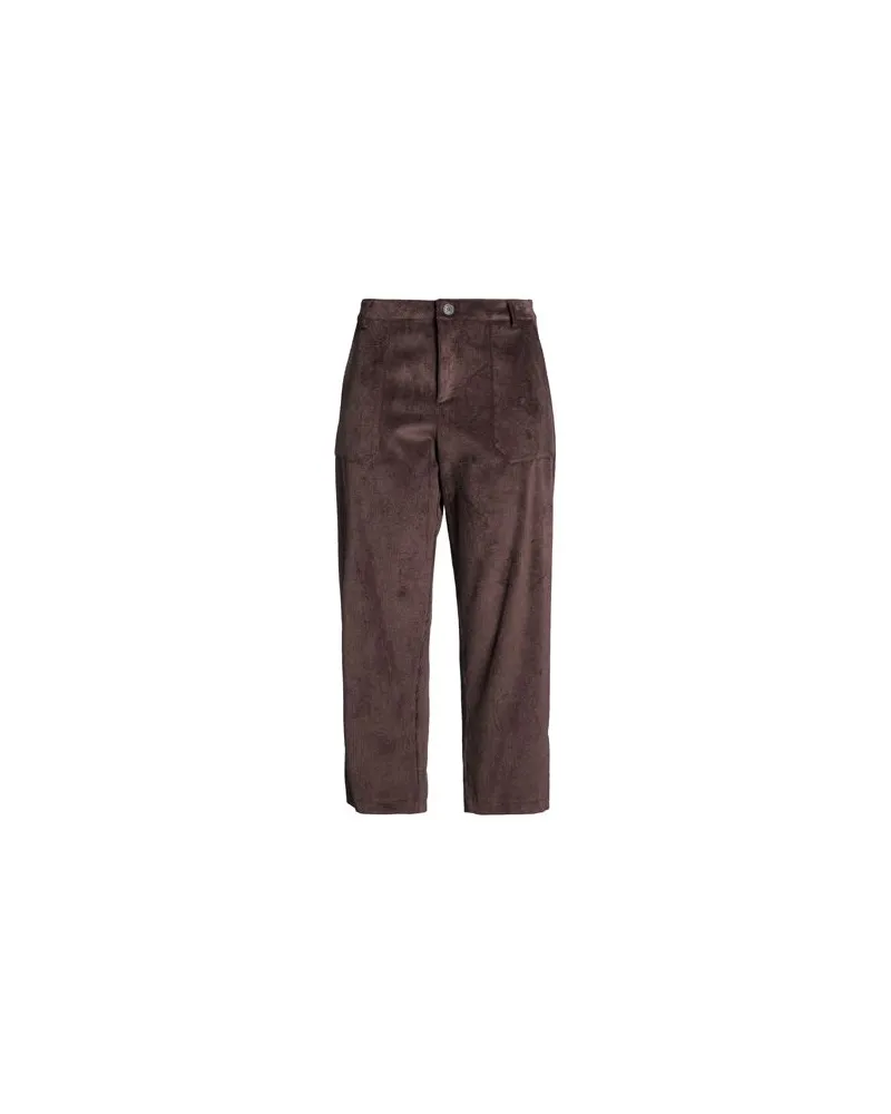 SHIRTAPORTER HOSEN & RÖCKE - Hosenauf YOOX.COM Dunkelbraun