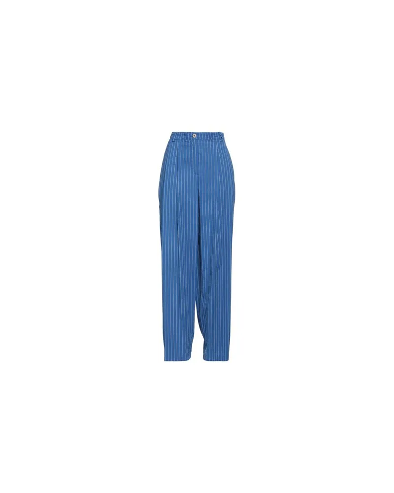 HAVEONE HOSEN & RÖCKE - Hosenauf YOOX.COM Blau