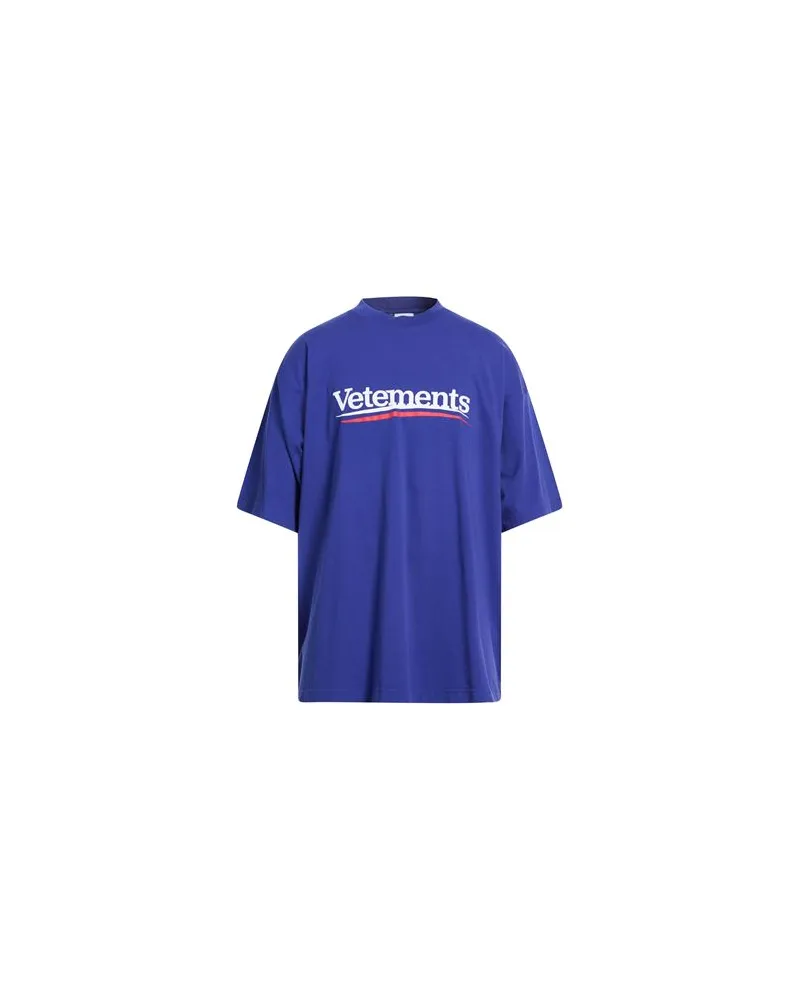 VETEMENTS TOPS - T-shirtsauf YOOX.COM Königsblau