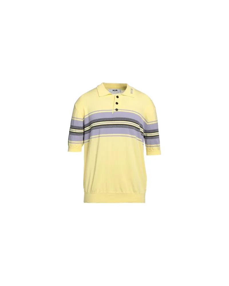 MSGM STRICKWAREN - Pulloverauf YOOX.COM Gelb