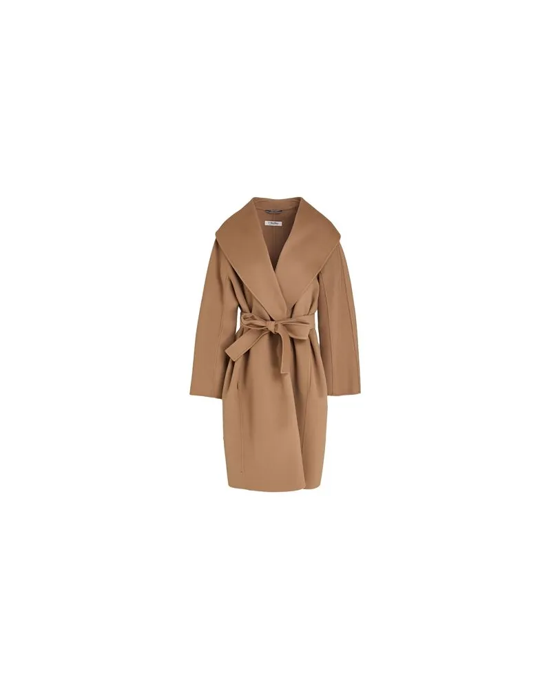 Max Mara JACKEN & MÄNTEL - Mäntelauf YOOX.COM Kamel