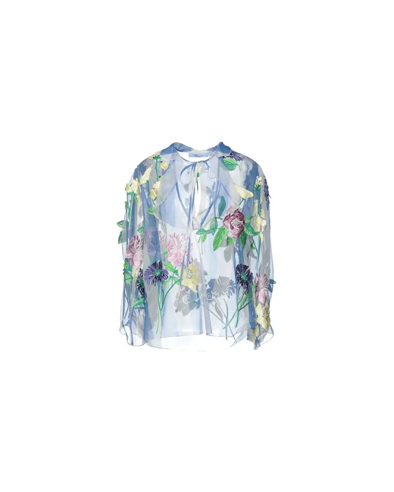 Blumarine TOPS - Topsauf YOOX.COM Azurblau