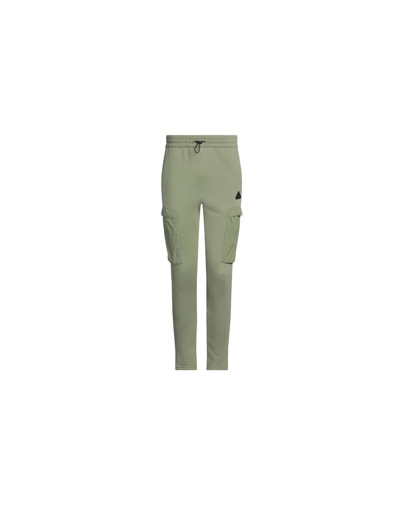 adidas HOSEN & RÖCKE - Hosenauf YOOX.COM Salbeigrün