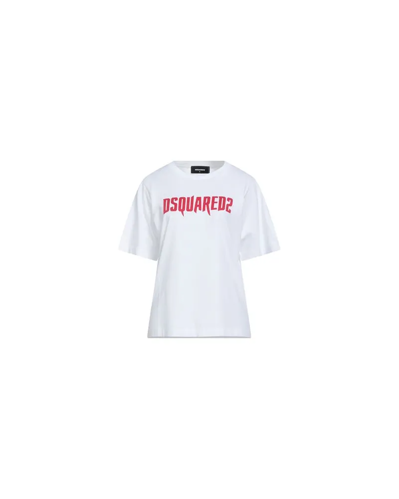 Dsquared2 TOPS - T-shirtsauf YOOX.COM Weiß