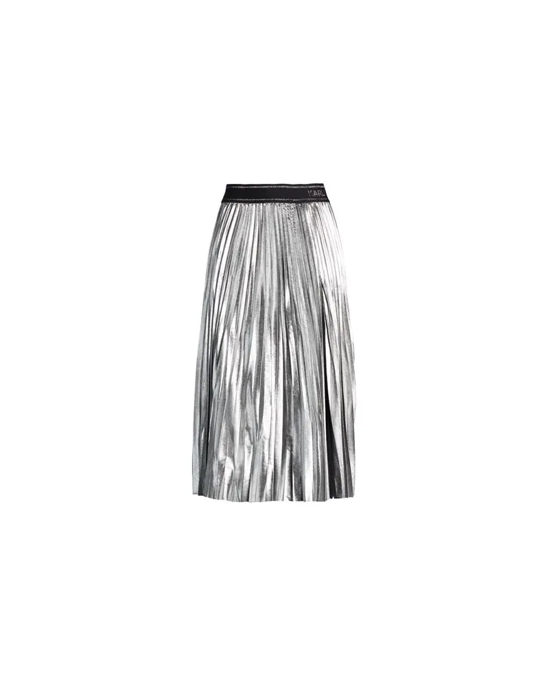 Karl Lagerfeld HOSEN & RÖCKE - Midi-Röckeauf YOOX.COM Silber
