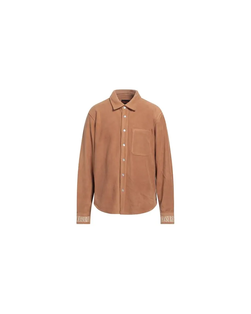 PLEASURES TOPS - Hemdenauf YOOX.COM Kamel