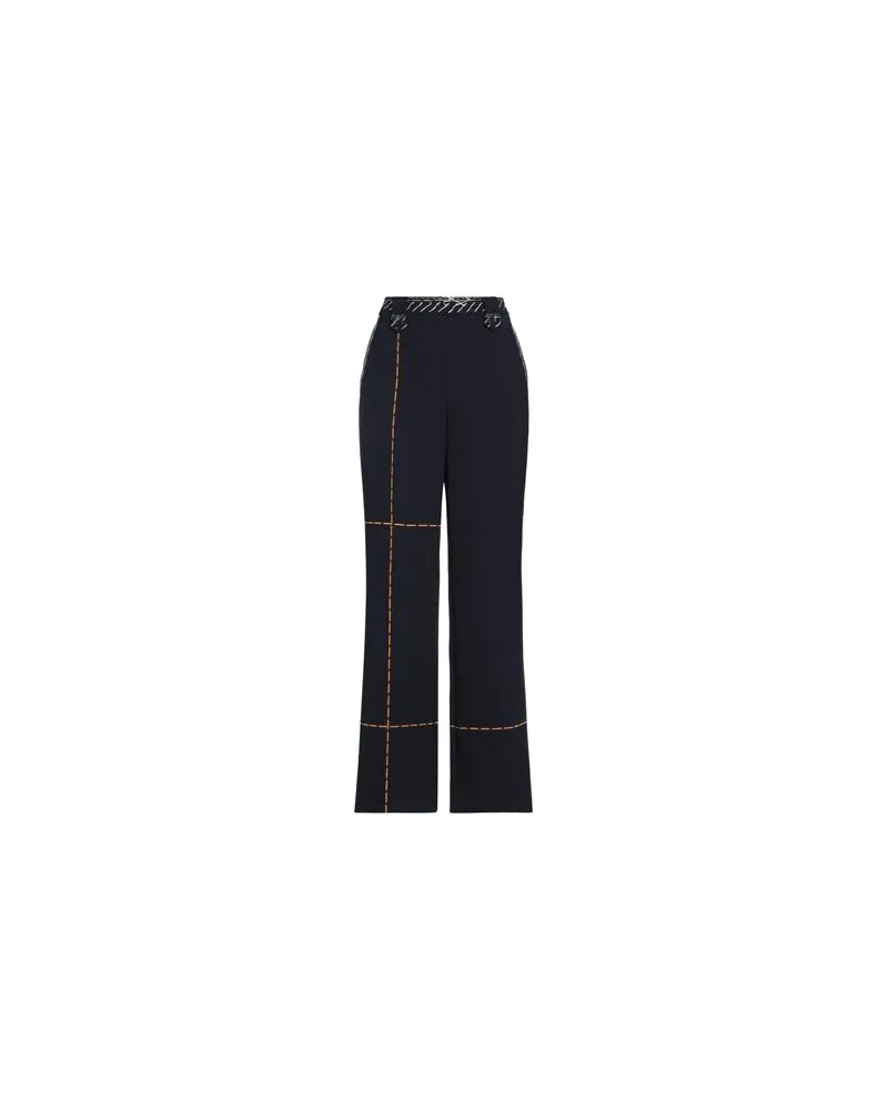 Moschino HOSEN & RÖCKE - Hosenauf YOOX.COM Nachtblau