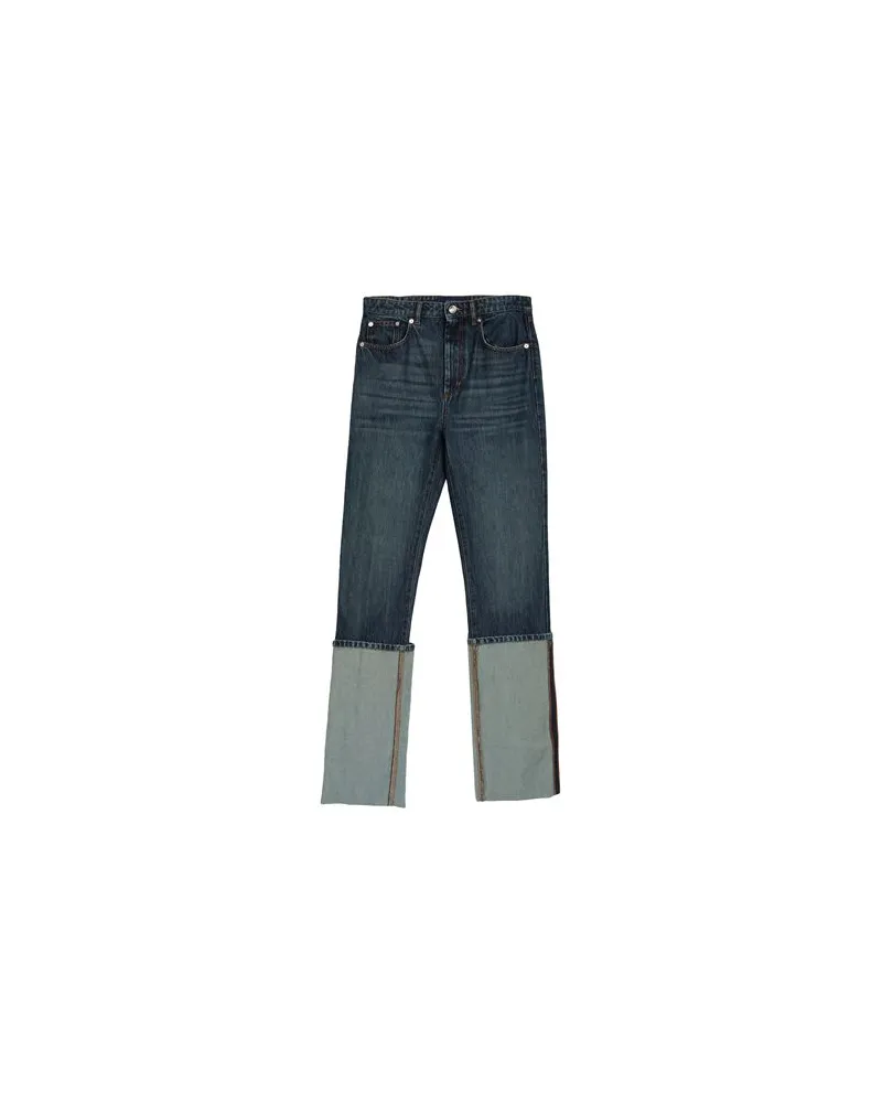 SPORTMAX HOSEN & RÖCKE - Jeanshosenauf YOOX.COM Blau