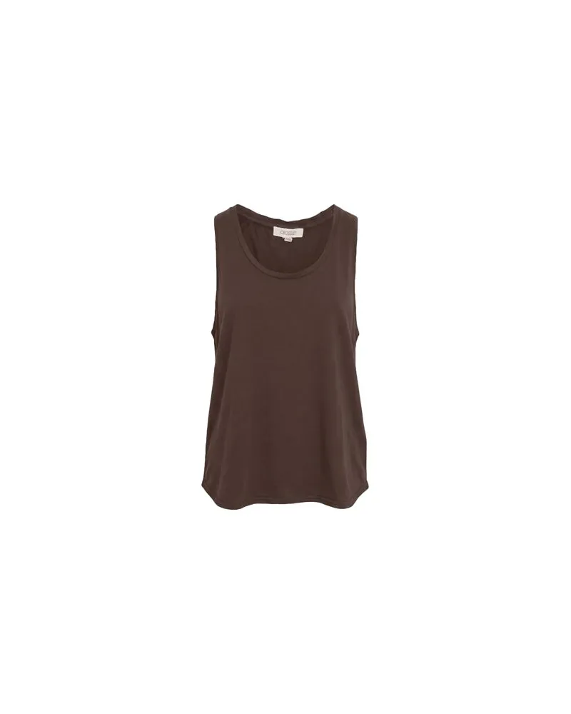 CROSSLEY TOPS - Tank Topsauf YOOX.COM Schokobraun