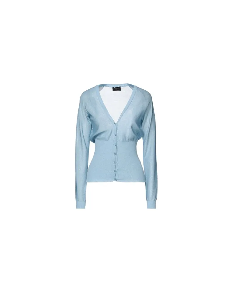 Liu Jo STRICKWAREN - Strickjackenauf YOOX.COM Himmelblau