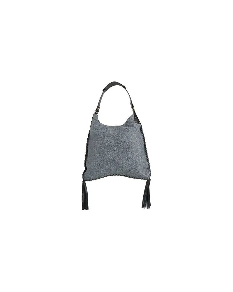 Borbonese TASCHEN - Schultertaschenauf YOOX.COM Azurblau