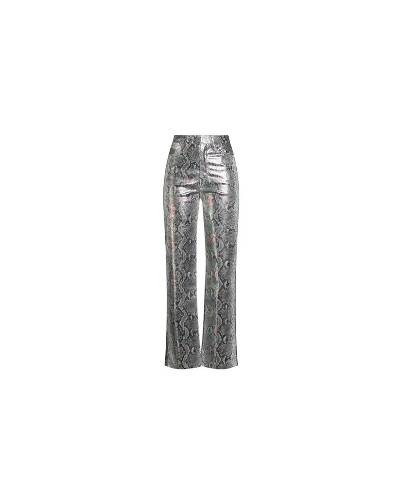 ROTATE Birger Christensen HOSEN & RÖCKE - Hosenauf YOOX.COM Silber