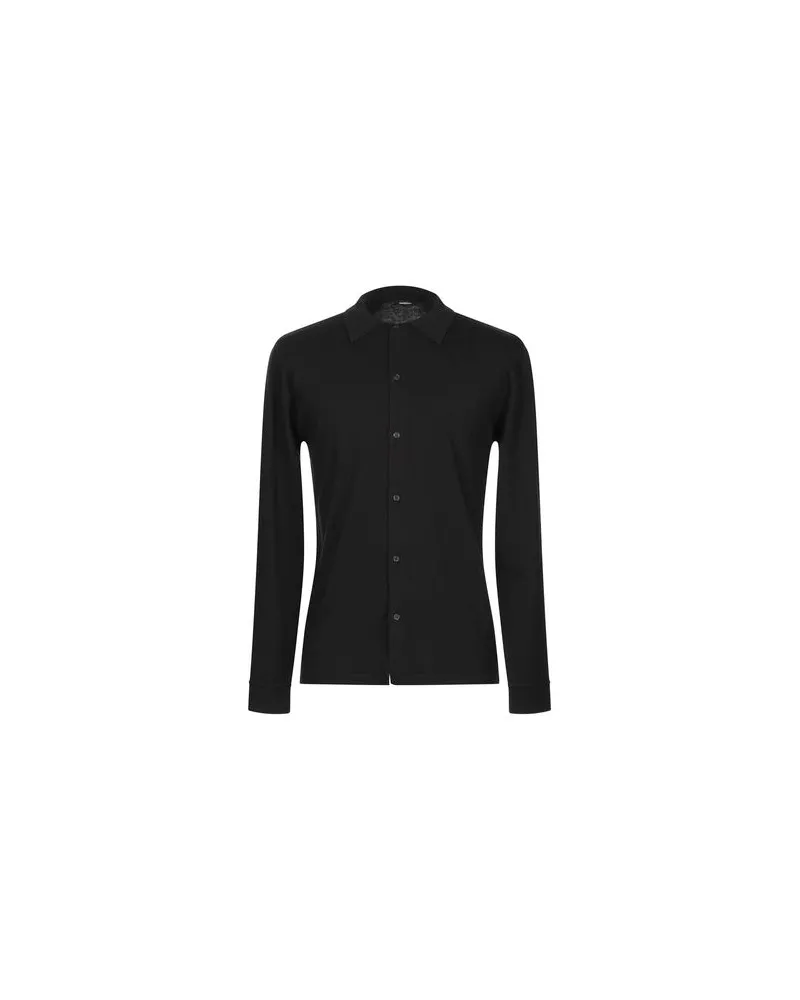 IMPERIAL STRICKWAREN - Strickjackenauf YOOX.COM Schwarz