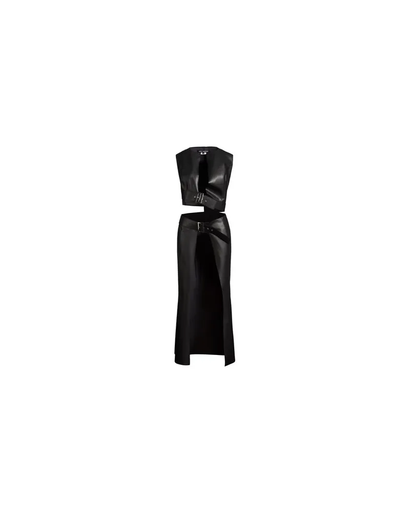 Junya Watanabe KLEIDER - Maxi-Kleiderauf YOOX.COM Schwarz