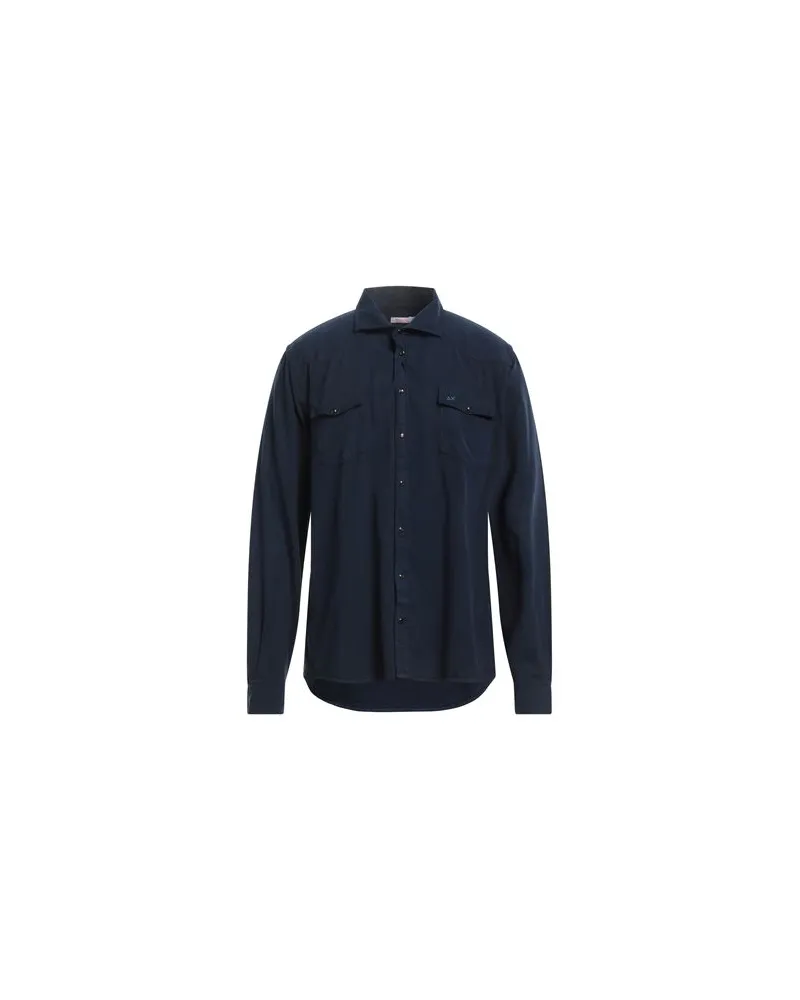 Sun68 TOPS - Hemdenauf YOOX.COM Nachtblau