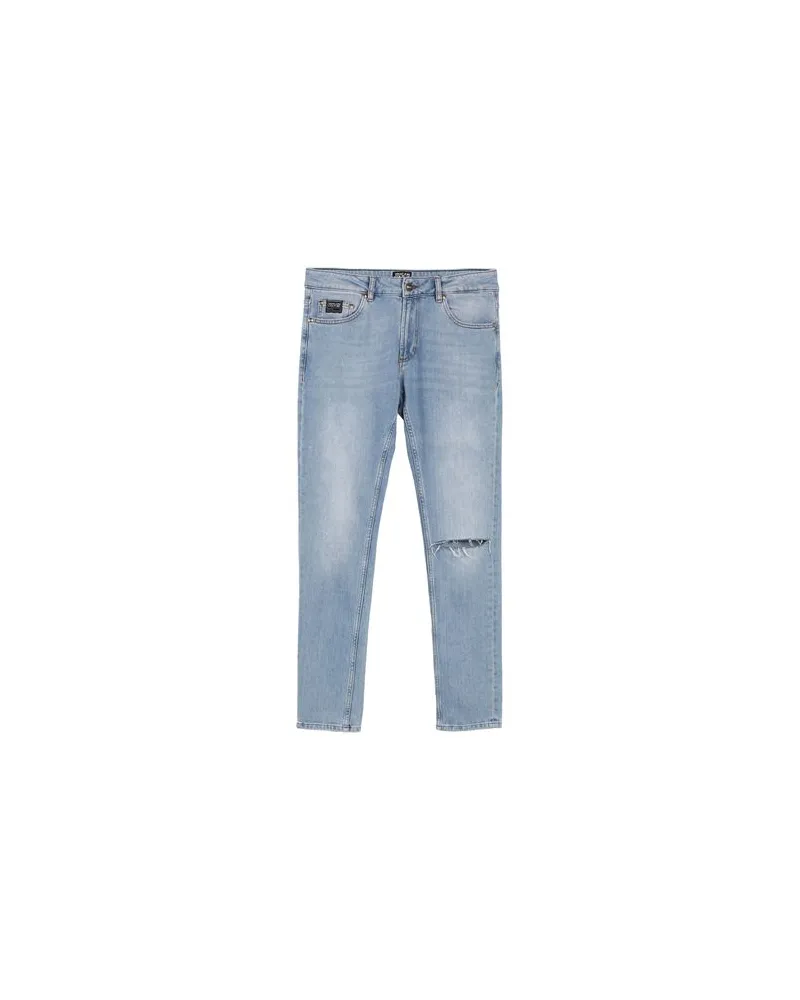 Versace Jeans HOSEN & RÖCKE - Jeanshosenauf YOOX.COM Blau