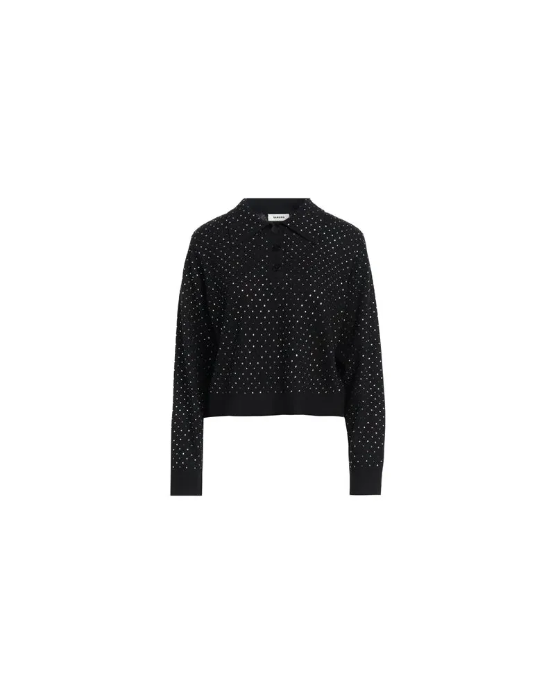 Sandro STRICKWAREN - Pulloverauf YOOX.COM Schwarz