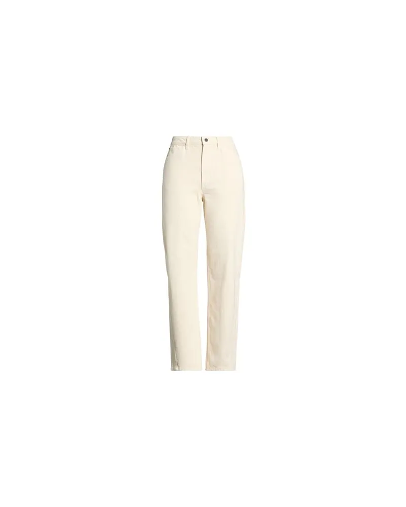 Christophe Lemaire HOSEN & RÖCKE - Jeanshosenauf YOOX.COM Elfenbein