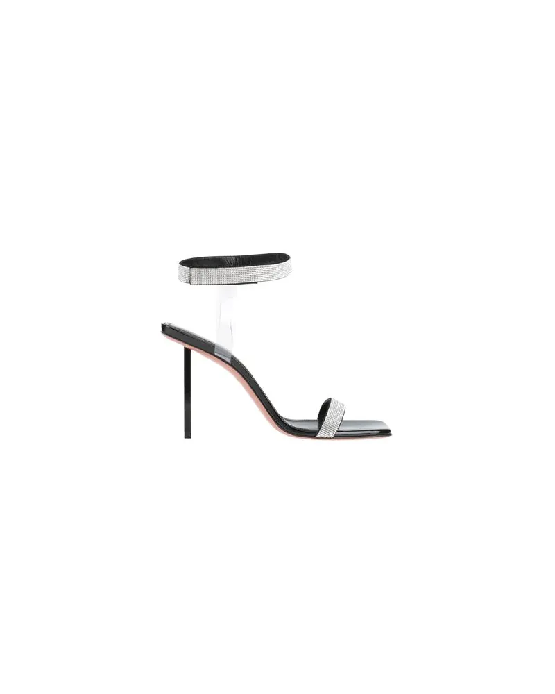 Amina Muaddi SCHUHE - Sandalenauf YOOX.COM Schwarz